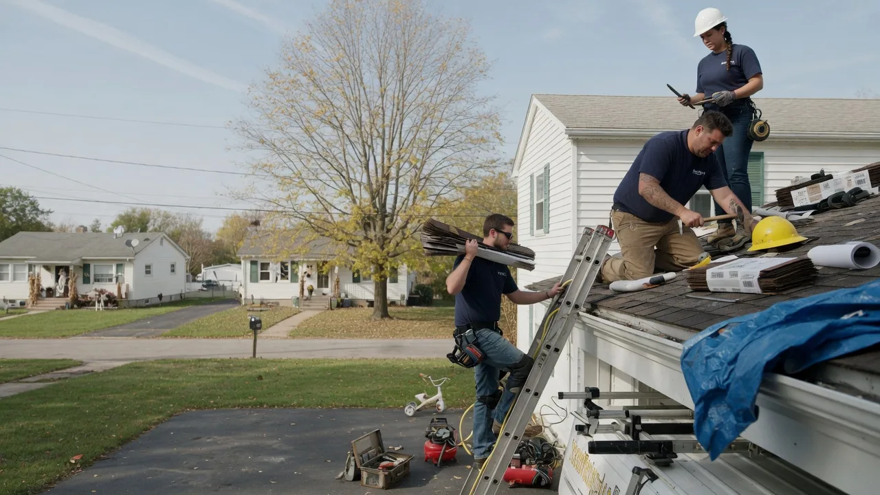 Local Roofing Contractors in Crandall, IN near me